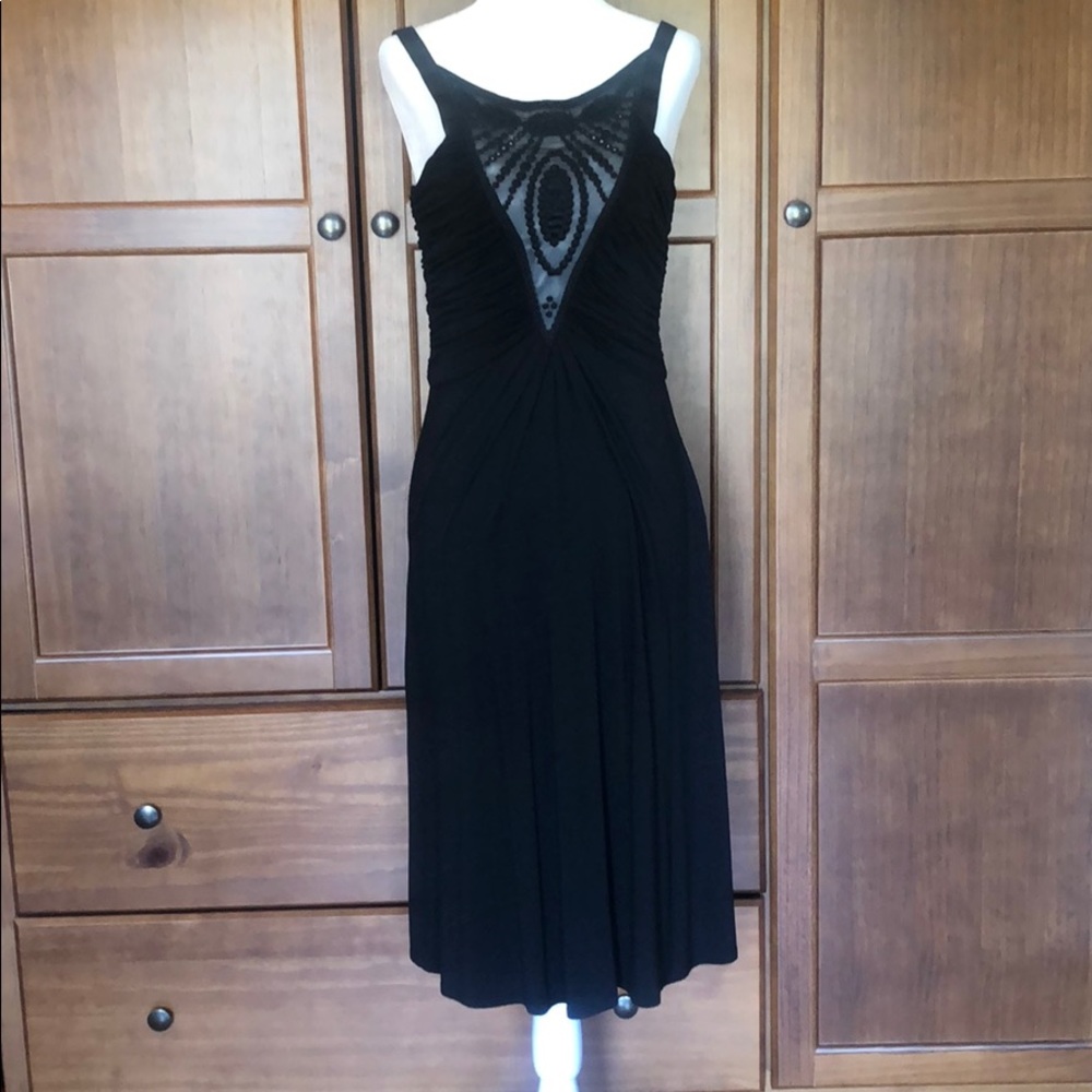 Perfect Black Summer Cocktail Dress.